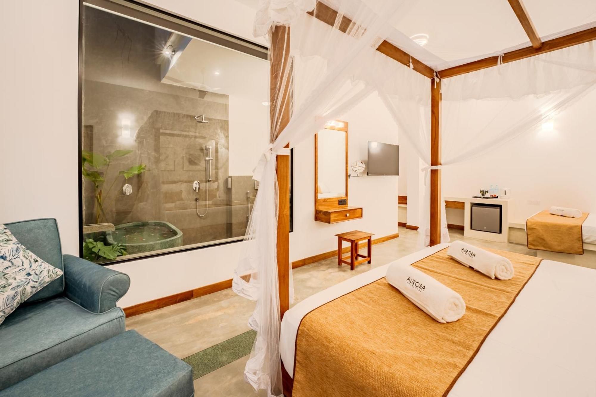 Aurora Bed and Breakfast Unawatuna Eksteriør billede